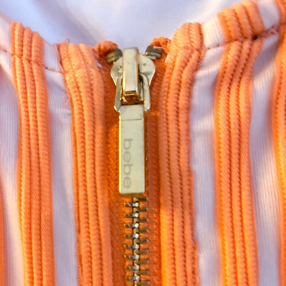 Bebe Fit and flare striped dress - Picture 5 of 8